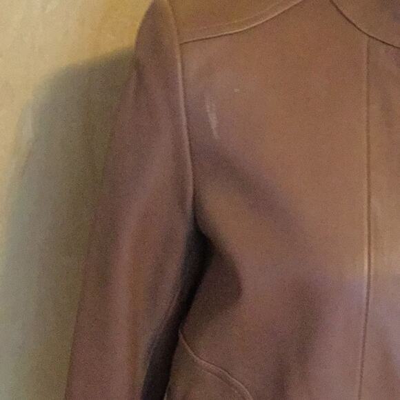 - Hilfiger Jacket, Arley Leather - Picture 7 of 9